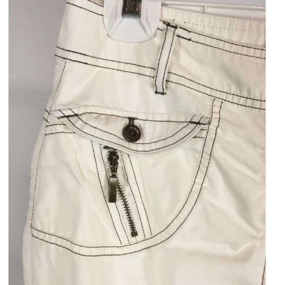 Svetlana Ruffled Button Front Pencil Skirt - Picture 3 of 3